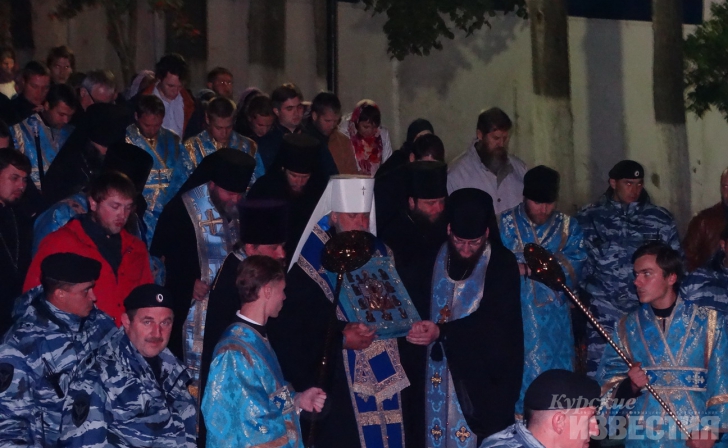 Икона Божией Матери Знамение прибыла в Курскую область